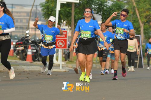 Race photo from ISOPlus Run 2024 Jakarta