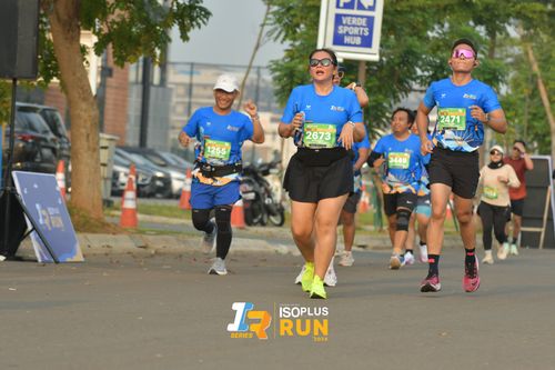Race photo from ISOPlus Run 2024 Jakarta
