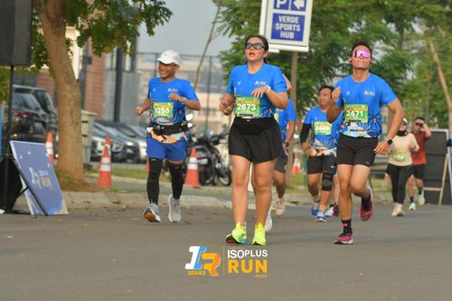 Race photo from ISOPlus Run 2024 Jakarta