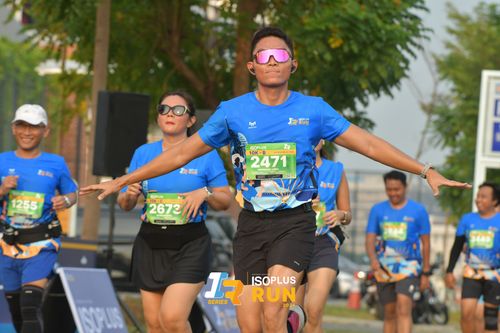 Race photo from ISOPlus Run 2024 Jakarta