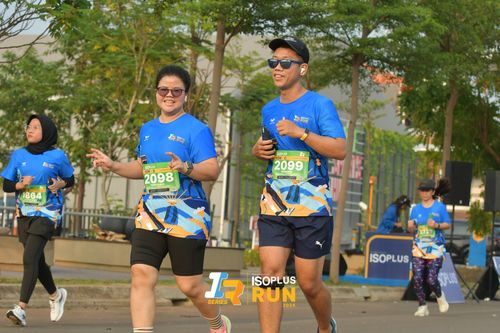 Race photo from ISOPlus Run 2024 Jakarta