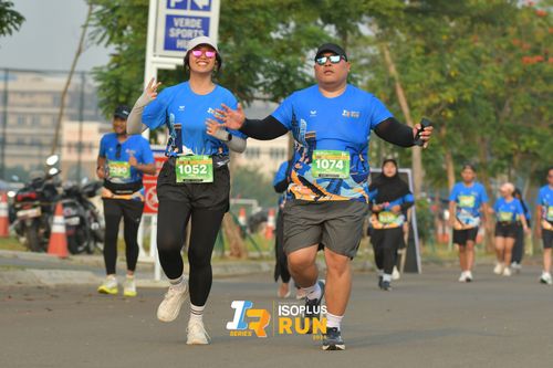 Race photo from ISOPlus Run 2024 Jakarta