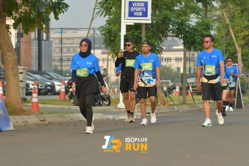 Race photo from ISOPlus Run 2024 Jakarta