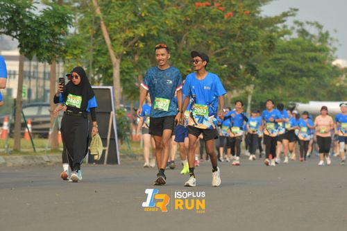 Race photo from ISOPlus Run 2024 Jakarta