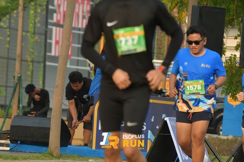 Race photo from ISOPlus Run 2024 Jakarta
