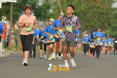 Race photo from ISOPlus Run 2024 Jakarta