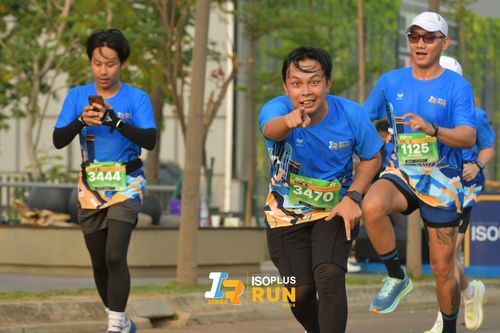 Race photo from ISOPlus Run 2024 Jakarta