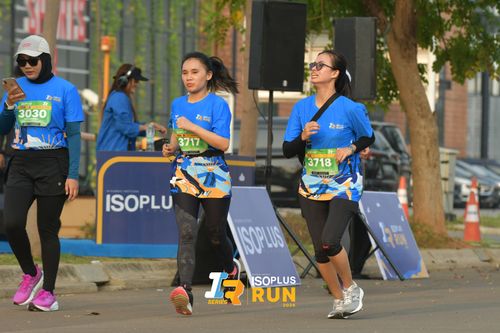 Race photo from ISOPlus Run 2024 Jakarta