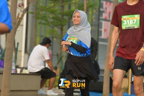 Race photo from ISOPlus Run 2024 Jakarta