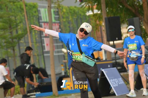 Race photo from ISOPlus Run 2024 Jakarta