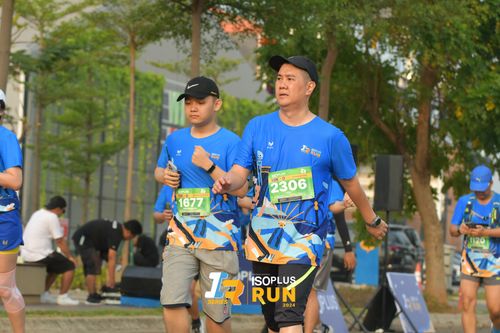 Race photo from ISOPlus Run 2024 Jakarta
