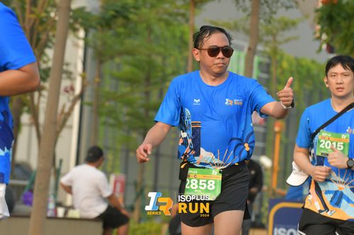 Race photo from ISOPlus Run 2024 Jakarta