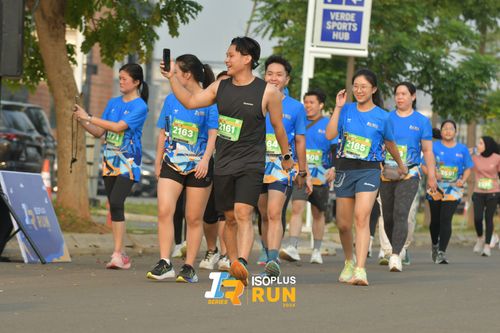 Race photo from ISOPlus Run 2024 Jakarta
