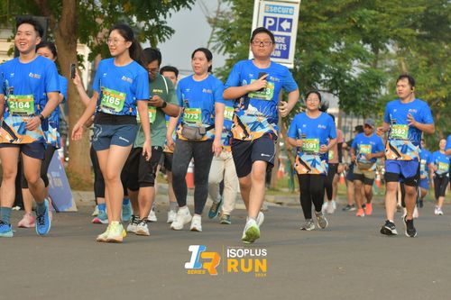 Race photo from ISOPlus Run 2024 Jakarta