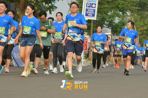 Race photo from ISOPlus Run 2024 Jakarta