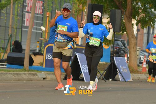 Race photo from ISOPlus Run 2024 Jakarta