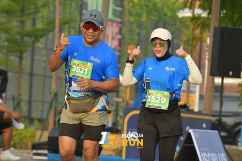 Race photo from ISOPlus Run 2024 Jakarta