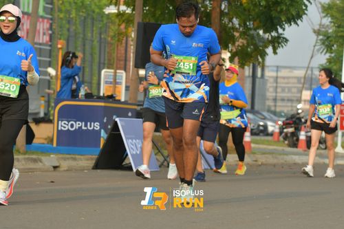 Race photo from ISOPlus Run 2024 Jakarta