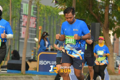 Race photo from ISOPlus Run 2024 Jakarta