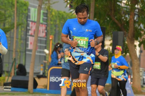 Race photo from ISOPlus Run 2024 Jakarta