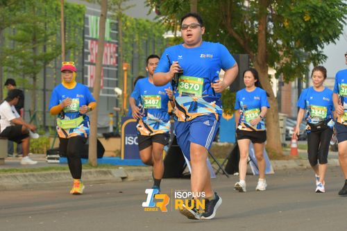 Race photo from ISOPlus Run 2024 Jakarta
