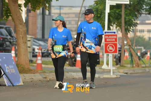 Race photo from ISOPlus Run 2024 Jakarta