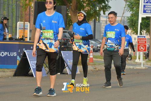 Race photo from ISOPlus Run 2024 Jakarta
