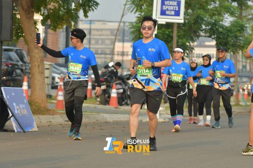 Race photo from ISOPlus Run 2024 Jakarta
