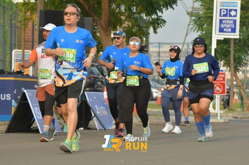 Race photo from ISOPlus Run 2024 Jakarta