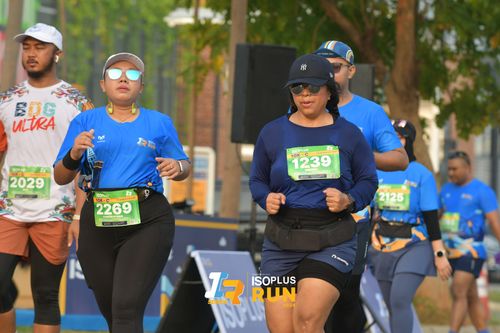 Race photo from ISOPlus Run 2024 Jakarta