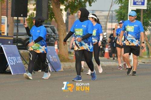 Race photo from ISOPlus Run 2024 Jakarta