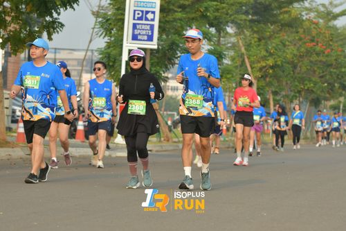 Race photo from ISOPlus Run 2024 Jakarta