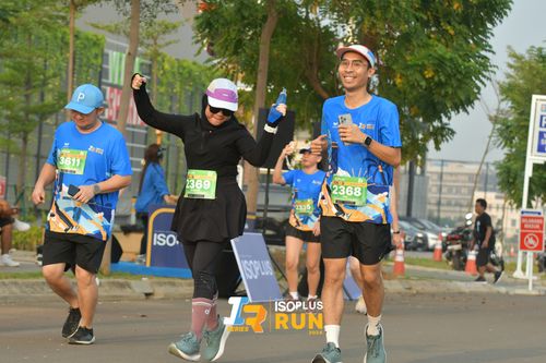 Race photo from ISOPlus Run 2024 Jakarta