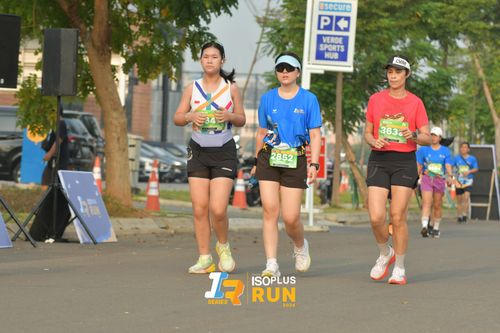 Race photo from ISOPlus Run 2024 Jakarta
