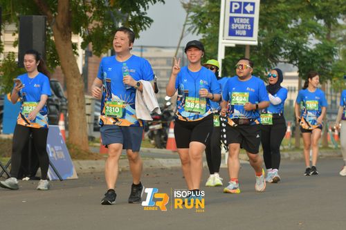 Race photo from ISOPlus Run 2024 Jakarta