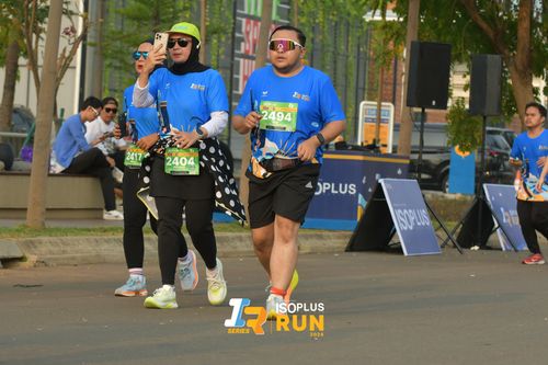 Race photo from ISOPlus Run 2024 Jakarta