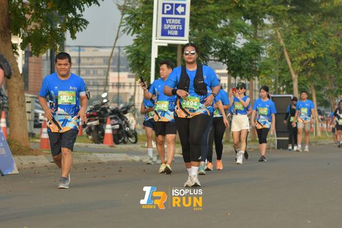 Race photo from ISOPlus Run 2024 Jakarta
