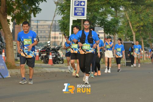 Race photo from ISOPlus Run 2024 Jakarta