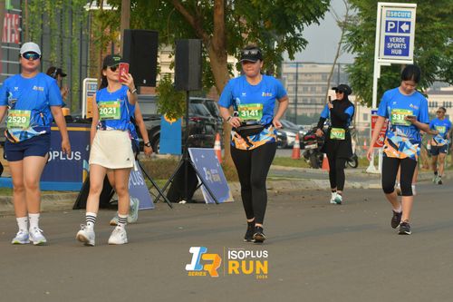 Race photo from ISOPlus Run 2024 Jakarta