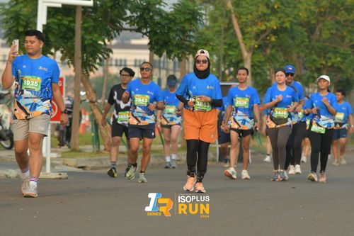 Race photo from ISOPlus Run 2024 Jakarta