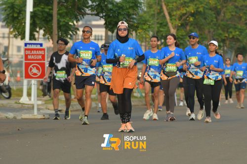 Race photo from ISOPlus Run 2024 Jakarta