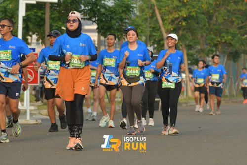 Race photo from ISOPlus Run 2024 Jakarta