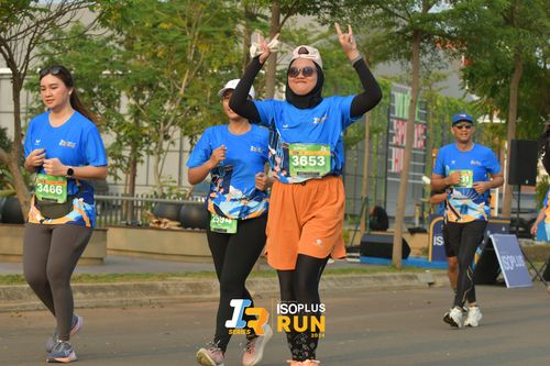 Race photo from ISOPlus Run 2024 Jakarta