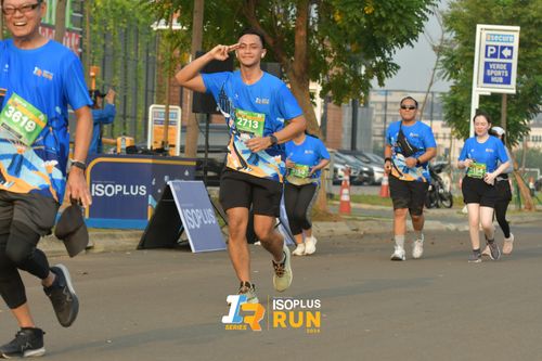 Race photo from ISOPlus Run 2024 Jakarta