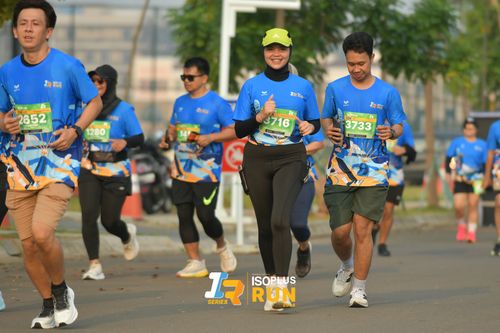 Race photo from ISOPlus Run 2024 Jakarta