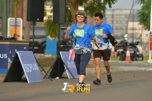 Race photo from ISOPlus Run 2024 Jakarta