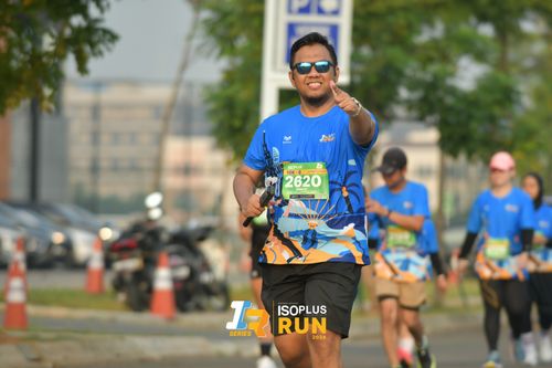 Race photo from ISOPlus Run 2024 Jakarta