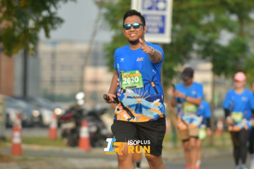 Race photo from ISOPlus Run 2024 Jakarta