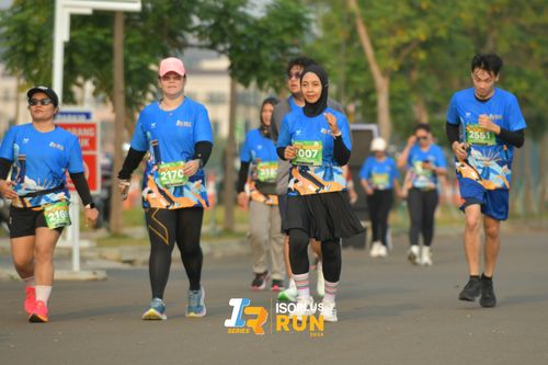 Race photo from ISOPlus Run 2024 Jakarta