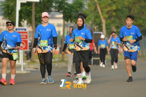 Race photo from ISOPlus Run 2024 Jakarta
